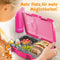 Funkelfuchs® Kinderen Lunchbox - 800ml - Lekvrij en Vaatwassergeschikt - Roze