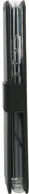 Mobiparts Galaxy A52 (2021) 4G/5G - Wallet Case - Saffiano motief - Zwart
