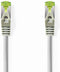 Nedis CAT7 Netwerkkabel - S/FTP - RJ45 Male - RJ45 Male - 0.50 m - Snagless - Rond - LSZH - Grijs - Envelop
