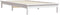 vidaXL - Bedframe - massief - grenenhout - wit - 90x190 - cm