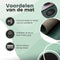WURK Muismat XXL - Bureau Onderlegger - Kabel Clip - 120x60 - Groen