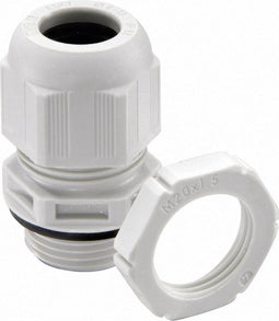Wiska 10066528 Wartel M32 Polyamide Grijs-wit (RAL 7035) 25 stuk(s)