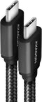 Axagon BUCM2-CM20AB - USB-C naar USB-C kabel - 2 m PD 240 W 5 A - Zwart