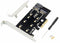 Digitus DS-33170 - M.2 NVMe SSD Expansion Card - 2-Slot PCIe 3.0 x4
