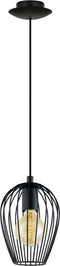 EGLO Newtown - Hanglamp - E27 - Ø 16 cm - Zwart
