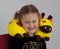 TravelSafe Nekkussen KIDS - Nekkussen - Zacht en comfortabel - Zwart - 28 cm