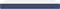 vidaXL - Pocketveringmatras - 80x200x20 - cm - stof - blauw