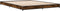 vidaXL - Bedframe - bewerkt - hout - metaal - gerookt - eikenkleurig - 140x190 - cm