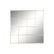 Wandspiegel Home ESPRIT Gouden Venster 122 x 1 x 122 cm