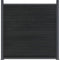 vidaXL - Schuttingpaneel - 526x186 - cm - HKC - grijs