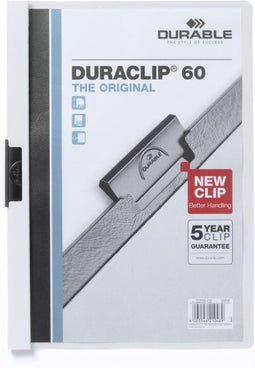 Durable Klemmap Duraclip Original 60 wit