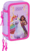 Unicorn Academy - Gevuld Etui - 37 stuks - 3 ritsvakken - 19.5 x 12.5 x 5.5 cm (37 stuks)