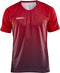 Craft Pro Control Stripe Shirt - Korte Mouw - Ergonomisch ontwerp - Rood / Marine