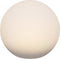 Anna's Collection Solar bol lamp - kunststof - D30 cm - warm wit - tuinverlichting