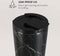 Burga Coffee Mug - Zwart Marble - Thermosbeker - 470 ML - Lekdicht - Dubbelwandig RVS - Vrij van BPA / BPS en BPF - Koffiebeker to go