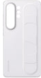 Samsung Galaxy S25 Ultra - Standing Grip Case - Schokbestendig met strap - Wit