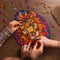 UNIDRAGON Houten Puzzel Voor Volwassenen Dier - Mysterieuze Leeuw - 106 stukjes - Small 19x24 cm