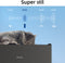 CHiQ FBM157L42 - Koel-vriescombinatie - 157 Liter - Low Frost - Hoogte 144 cm - Dark Stainless Steel