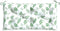 vidaXL - Tuinbankkussens - 2 - st - bladpatroon - 100x50x7 - cm - stof
