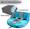 SereneLife Zware Opblaasbare Sleeptube - Water Tube Boot Float Sleepraft, Watersport Opblaasbare Trekboten/Tubes/Sleeptubes met Schuimzitjes, PVC Blaas, Handvatten