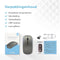 Trendfield Draadloze Muis - Oplaadbare Ergonomische Muis met Stille Klik - Bluetooth - Space Grey