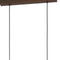 EGLO Townshend 4 - Hanglamp - E27 - 70 cm - Industrieel - Bruin