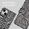 iMoshion Hoesje Geschikt voor iPhone 14 Hoesje Met Pasjeshouder - iMoshion Design Bookcase smartphone - Meerkleurig / Black And White