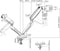 Dubbele gelede arm - OPLITE - MT10 - Zwart