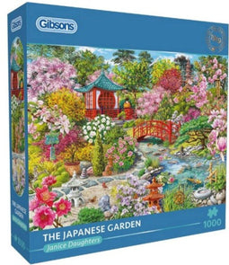 Gibsons The Japanese Garden - Legpuzzel voor Volwassenen - 1000 stukjes - 68×49 cm