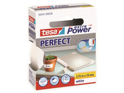 Tesa Extra Power Perfect - Klustape - Weerbestendig - Wit - 10 mm x 2,75 m