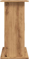 vidaXL - Aquariumstandaard - 81x36x73cm - bewerkt - hout - artisanaal - eikenkleur