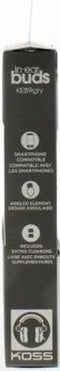 Koss KEB9i - In-Ear Koptelefoon - 40 Hz - 20 kHz - Grijs