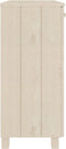 vidaXL - Dressoir - HAMAR - 85x35x80 - cm - massief - grenenhout - honingbruin