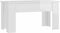 vidaXL - Salontafel - 101x49x52 - cm - bewerkt - hout - hoogglans - wit