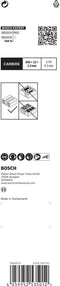 Bosch 2 608 900 411 - Expert Aerated Concrete S 1241 HM - Zaagblad met Carbide Technologie (3 stuks)
