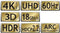 Transmedia C 508-70 M - HDMI AOC - 4K 60Hz HDR - Goud Zwart