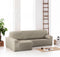 Hoes voor chaise longue met korte armleuning links Eysa ROC Geglaceerd kastanje Lichtbruin 180 x 120 x 360 cm