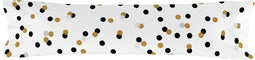 Kussensloop HappyFriday Blanc Golden Dots Multicolour 45 x 155 cm