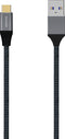 AISENS A107-0630 USB-kabel 0,5 m USB 3.2 Gen 2 (3.1 Gen 2) USB C USB A Grijs