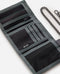 Rip Curl Chain Surf Wallet - Klittenbandportemonnee met ID-venster en ritsvak - Zwart