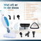 AyeTools Pro - 12 in 1 Stoomreiniger - Doodt 99,9% bacteriën - 280 ml