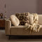 BePureHome Kussen Splendor - Polyester - Zand/Bruin - 50x50x10