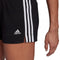 adidas Sportswear Essentials Slim 3-Stripes Short - Dames - Zwart- L