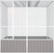 Vogelkooi 111X107X211,5 Cm Gegalvaniseerd Staal Grijs