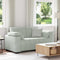 vidaXL - Loveseat - bank - 120 - cm - fluweel - lichtgrijs