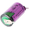 Tadiran SL750/PR - Lithium batterij 3.6V 1/2 AA - 950mAh met print soldeerlug