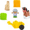 Fisher-Price Little People - Vriendelijke Paardenstal - Inclusief 2 speelpaarden en verzorger