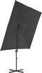 vidaXL - Parasol - met - draagbare - voet - antracietkleurig