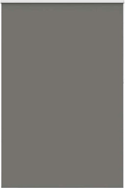 vidaXL - Rolgordijn - verduisterend - 155x230 - cm - stofbreedte - 151,6 - cm - grijs