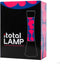 i-Total Lavalamp - Lava Lamp - Sfeerlamp - 40x11 cm - Glas/Aluminium - 30W - Paars met roze Lava - Zwart - XL2347
